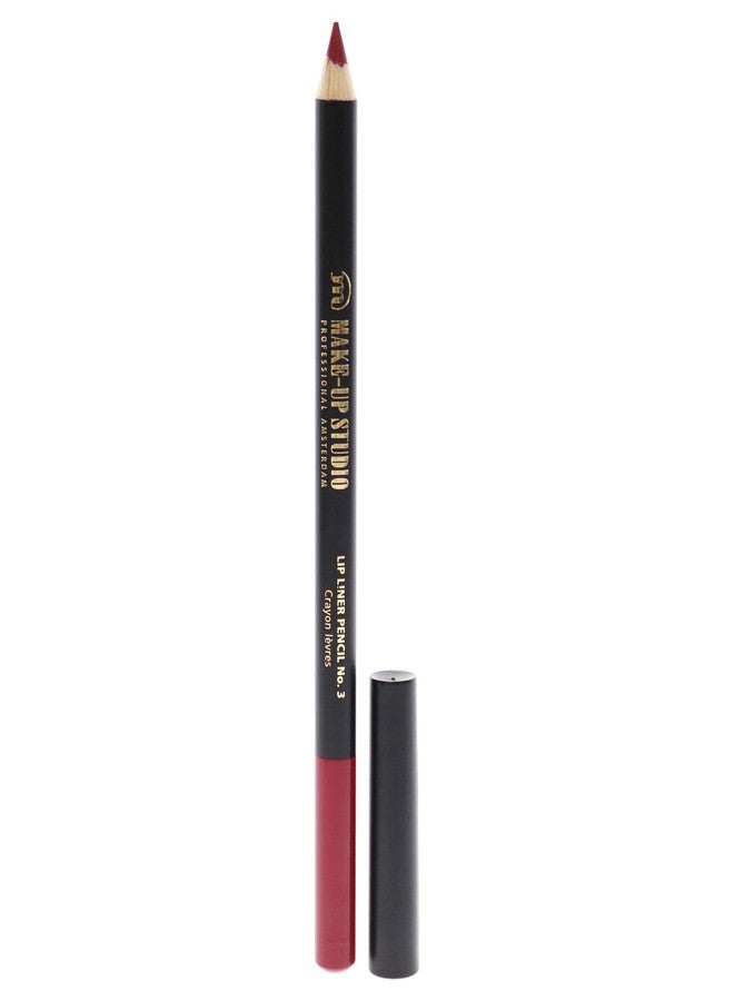 Make-up Studio Lip Liner Pencil - 3 Neutral Pink-Red for Women - 0.04 oz Lip Liner - Image 1